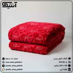 پتوگلبافت یکنفره الوان برجسته